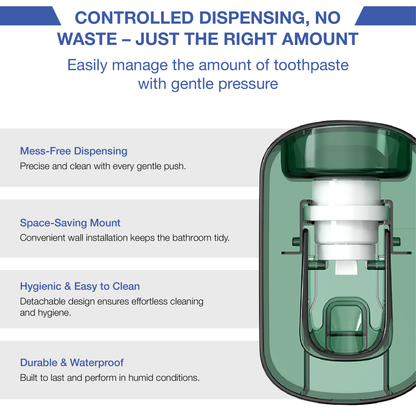 PastePerfect™ Automatic Toothpaste Dispenser