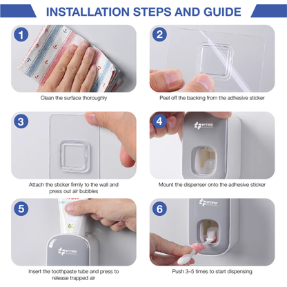 PastePerfect™ Automatic Toothpaste Dispenser